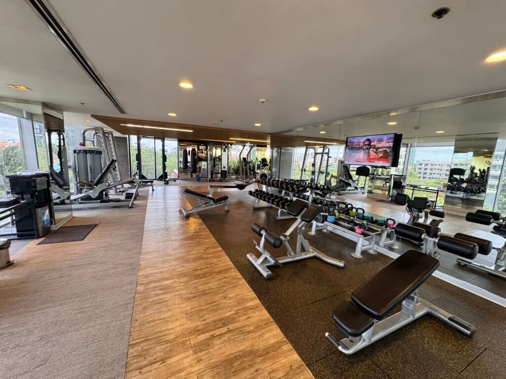 Crowne Plaza Vientiane Laos Gym Fitness