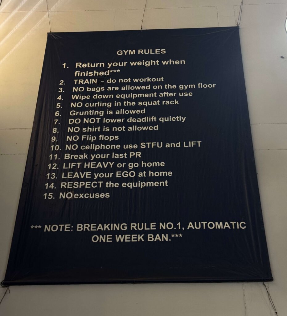 Muscle Factory Bangkok Rules Of Engagement