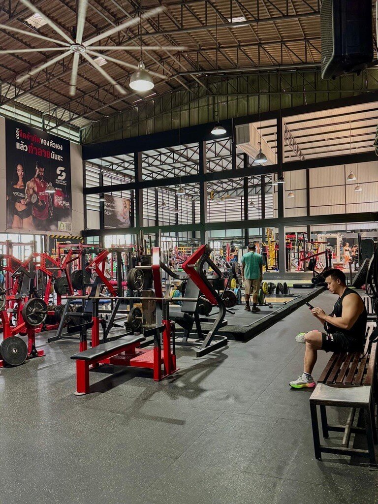 Muscle Factory Bangkok Gym Floor