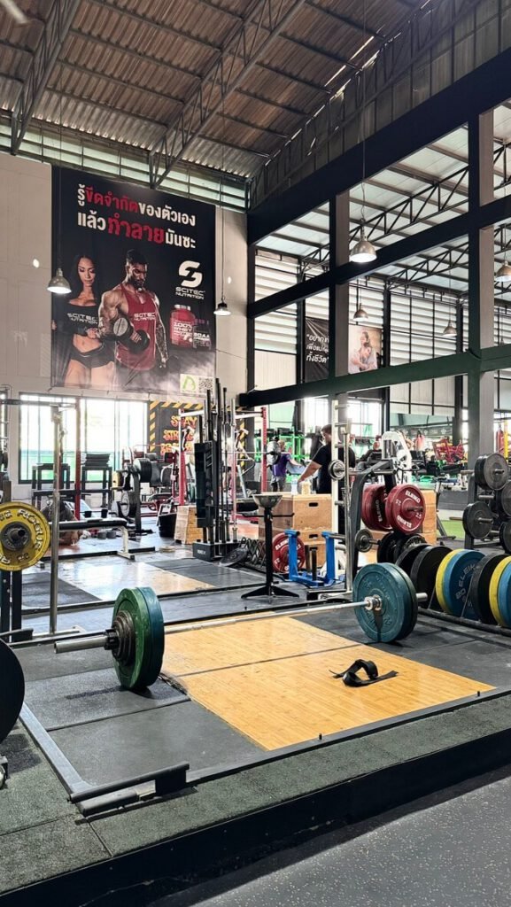 Muscle Factory Bangkok Gym Floor