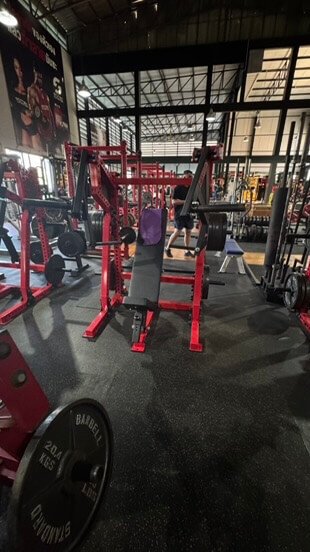 Muscle Factory Bangkok Gym Floor