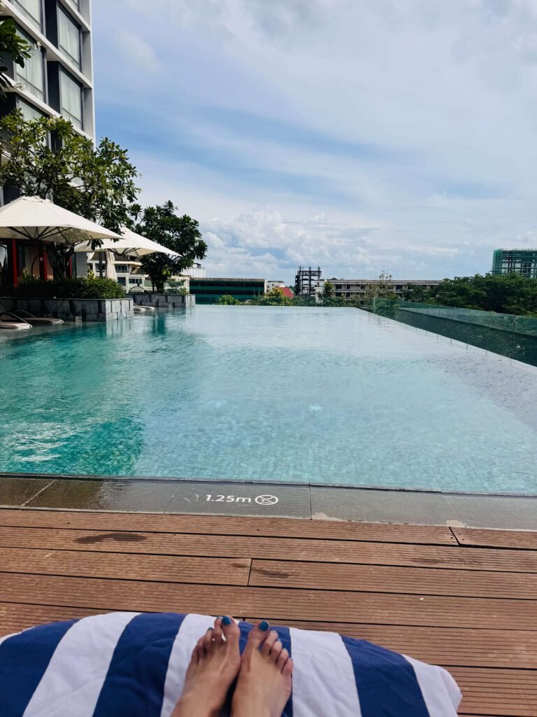 Crowne Plaza Vientiane Laos Rooftop Pool