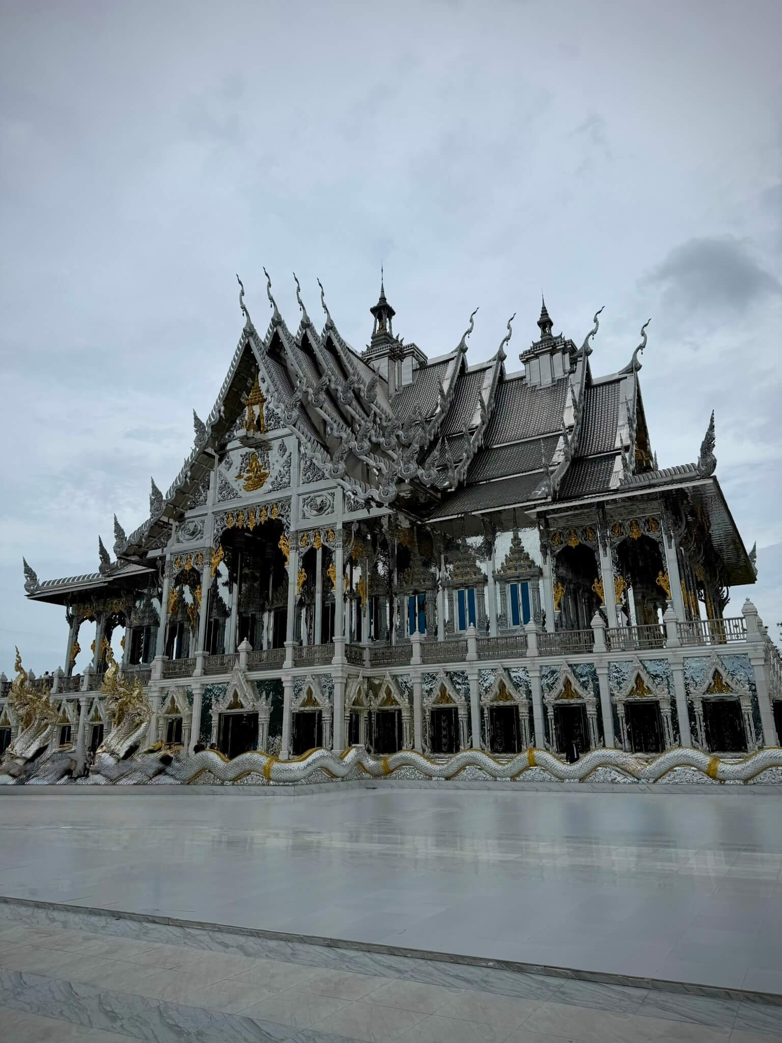 Thailand Mirror Temple Bangkok